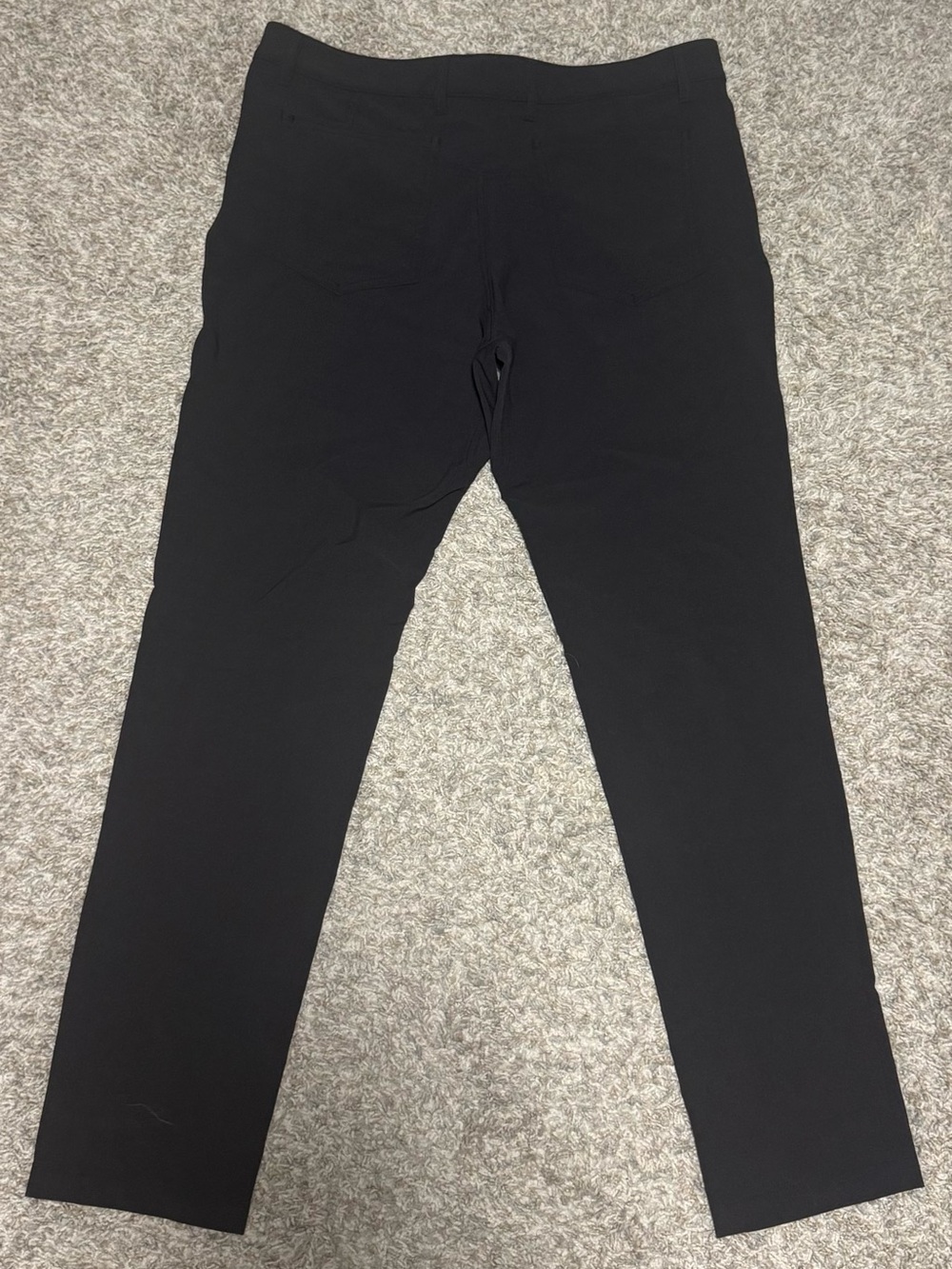 Oliver’s 33x32 Men's Black Stretch Dress Casual 5 Pocket Pants